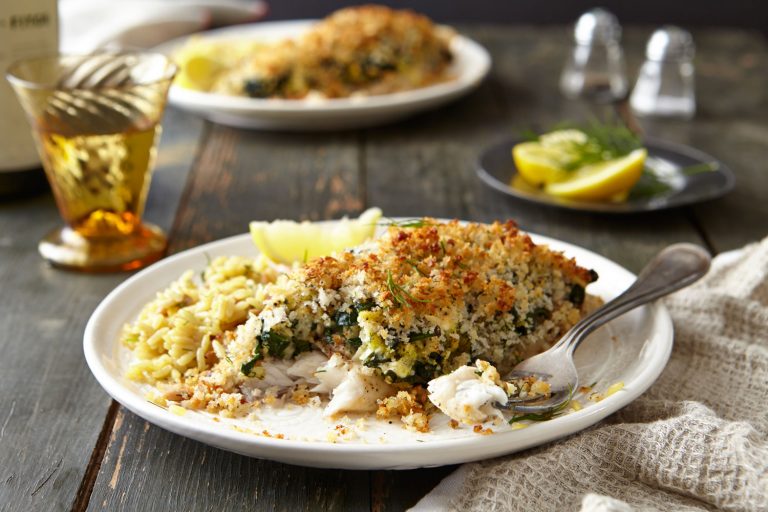 Harvest Select - Spinach & Feta Crusted Catfish